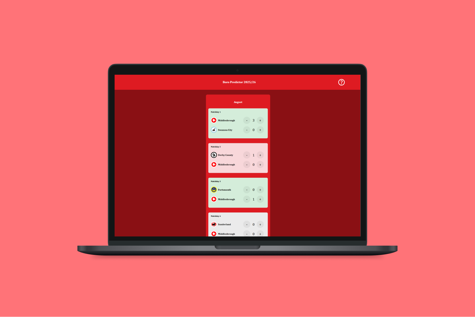 Project 1 Screenshot