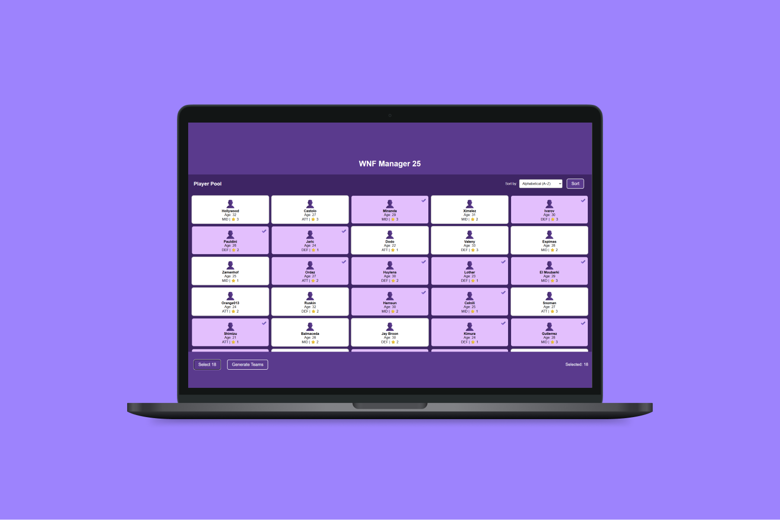 Project 1 Screenshot