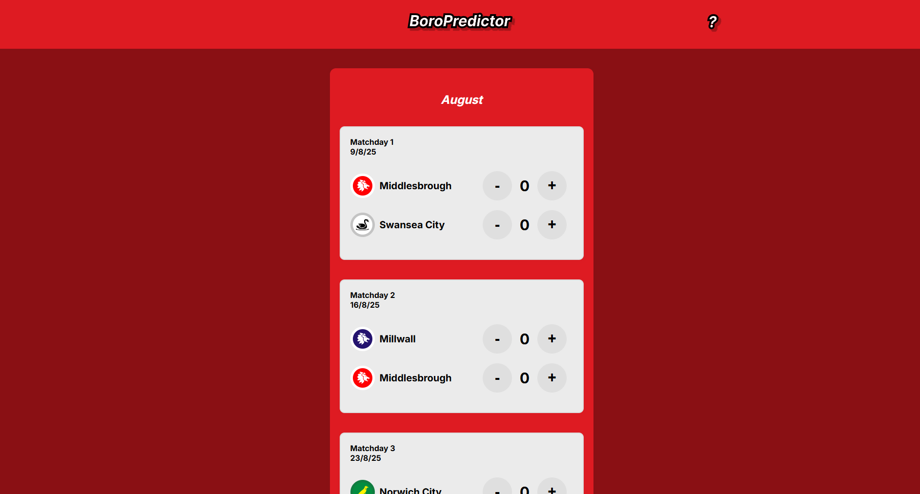 Early version — replaces Excel