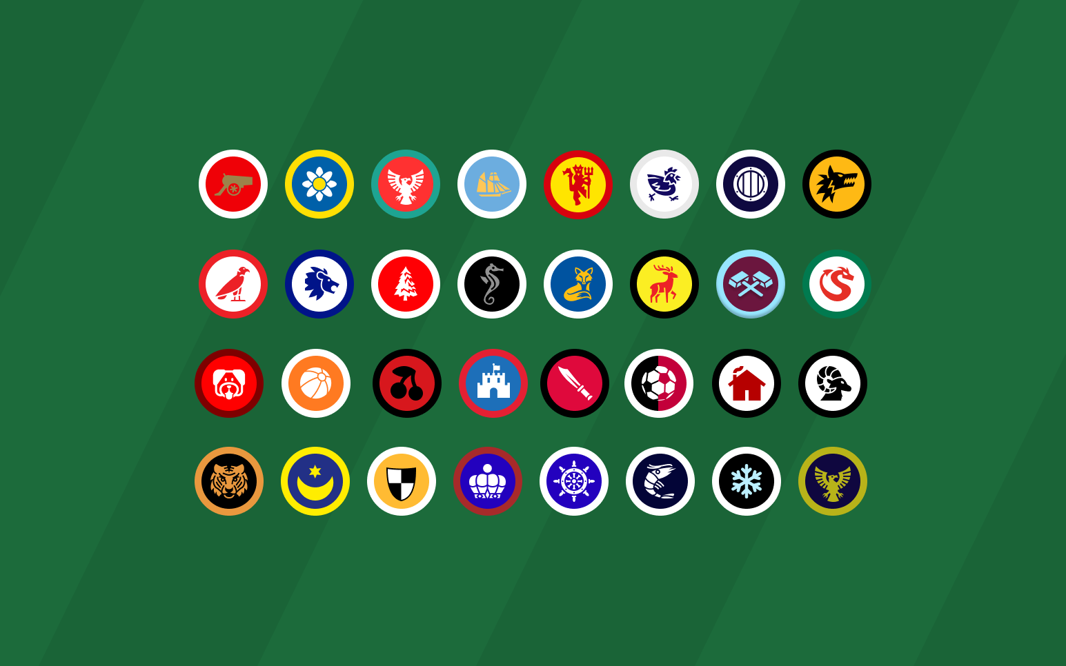 All 32 custom club badges