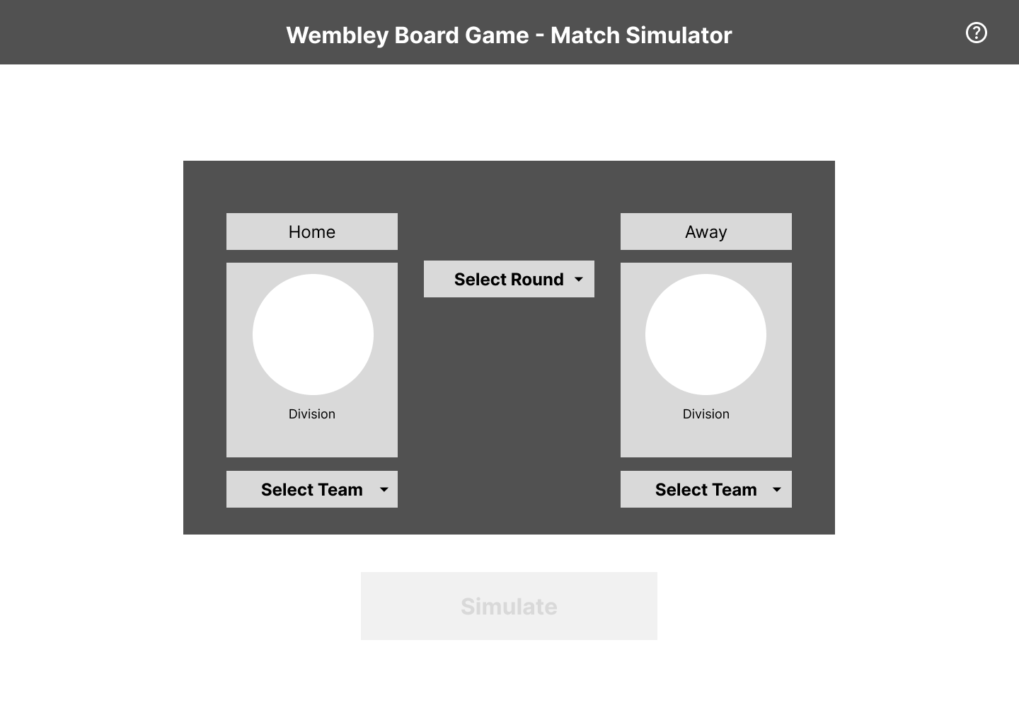 Early v1 UI